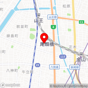 名鉄協商パーキング 尾頭橋公園第4の地図