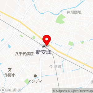 名鉄協商パーキング 新安城駅北の地図
