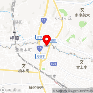 ハウスブリッジ駐車場の地図