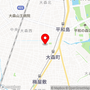 ユアーズ・パーキング 大森西第2の地図