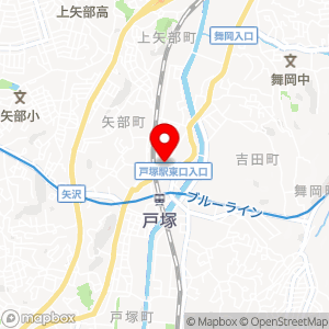タイムズ 戸塚東口駅前第2の地図