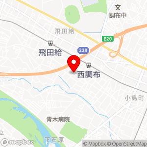 ナビパーク 上石原第2の地図