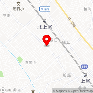 ベルク 上尾春日店の地図