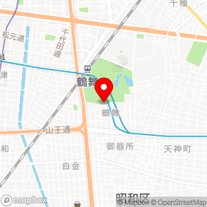 いずみパーキング 鶴舞公園南駐車場の地図