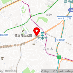 ローソン 港六本木通店の地図
