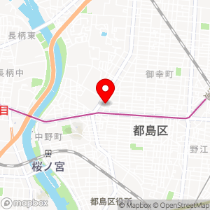 東洋CARMAX 都島の地図