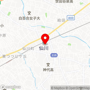 セブン-イレブン 調布仙川駅前店の地図