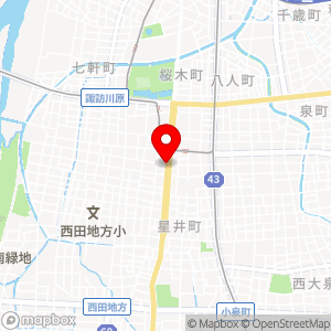フルーツパーク 一番町の地図