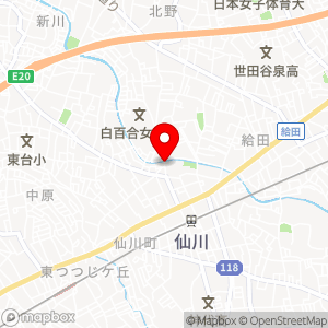 三井のリパーク 調布市緑ヶ丘1丁目の地図