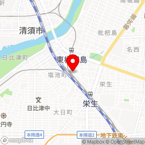 名鉄協商パーキング 名鉄栄生駐車場の地図