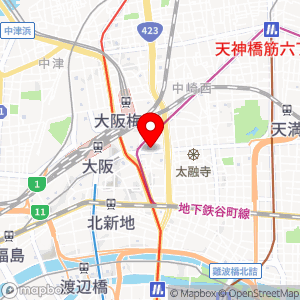 NPD 大阪富国生命ビルの地図