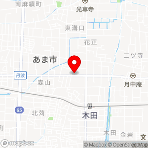 ファミリーマート あま木田店の地図