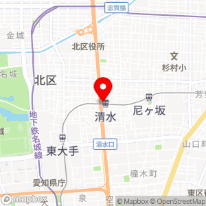 名鉄協商パーキング 清水駅前第2の地図
