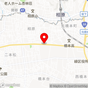 スペース24 チケパ 相模原相原第1の地図