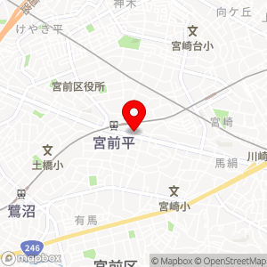 タイムズ 宮前平第3の地図
