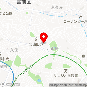 エオロ北山田駐車場の地図