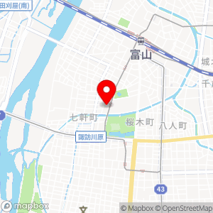 デイリーヤマザキ 富山県庁前店の地図