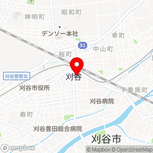 FK刈谷駅南駐車場の地図