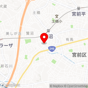 三井のリパーク 川崎鷺沼1丁目第3の地図