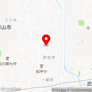 ブルースカイランドリー ダイエー武蔵村山店の地図