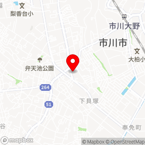 ローソン 市川大野町一丁目の地図