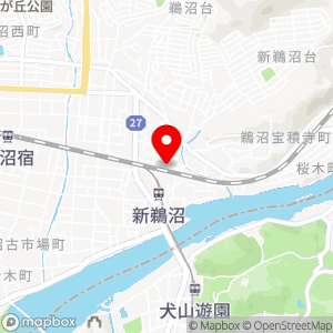 鵜沼駅第１月極駐車場の地図