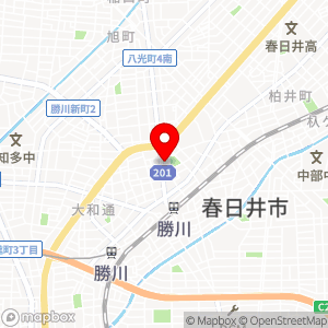 ヤマナカ 勝川フランテの地図
