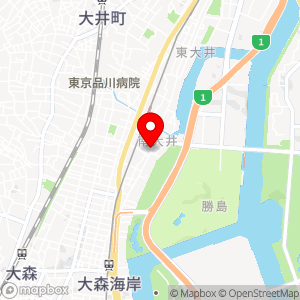 セブン-イレブン 品川南大井1丁目店の地図