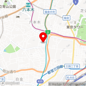 コインパーク 麻布十番3丁目第3の地図