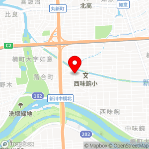 FK西味鋺2丁目駐車場の地図