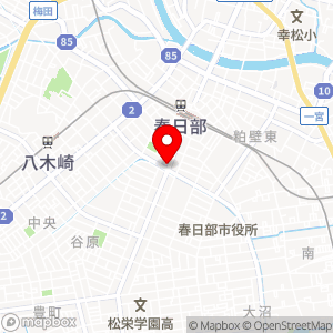 ローソン100 春日部中央の地図