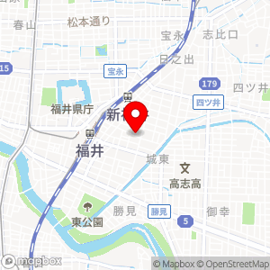 NPC24H 福井駅東口の地図