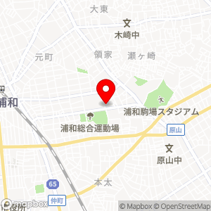 パークデイズ 浦和元町 One Day Parkの地図