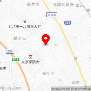 セブン-イレブン 埼玉大井中央店の地図