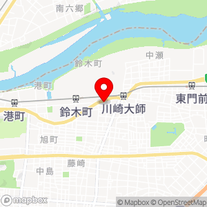 セブン-イレブン 川崎大師駅前2丁目店の地図