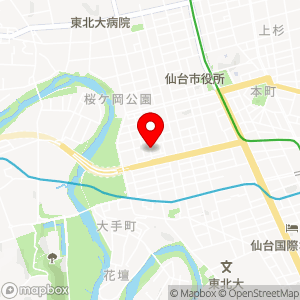 三井のリパーク 仙台立町第3の地図