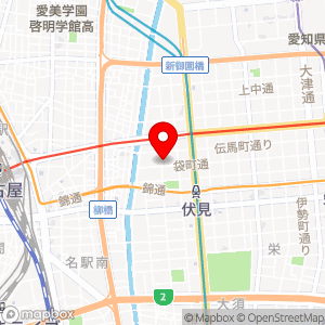 三井のリパーク 錦第27の地図