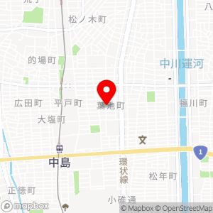 名鉄協商パーキング 葉池町の地図