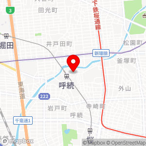 呼続元町駐車場の地図