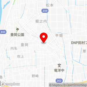 ビレッジハウス竜洋駐車場の地図