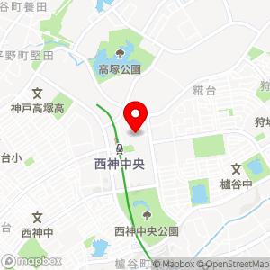 タイムズ 西神中央駅前の地図