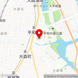 三井のリパーク 大森東1丁目第2の地図