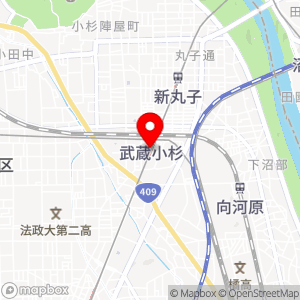 ローソン LAWSON+toks武蔵小杉上りホーム店の地図