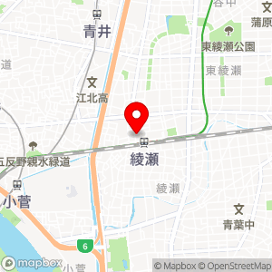 GSパーク 綾瀬第二の地図