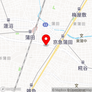 ローソンストア100 蒲田本町店の地図