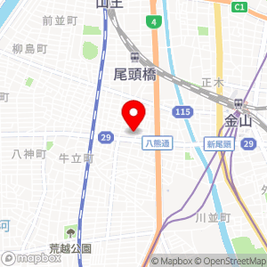 キョウテク 八熊二丁目2パーキングの地図