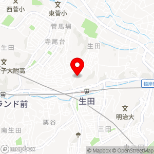 ナビパーク 生田第3の地図