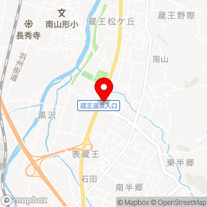 セブン-イレブン 山形表蔵王店の地図