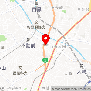 コインパーク 西五反田7丁目第2の地図