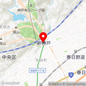 セブンイレブン コトノハコ神戸の地図